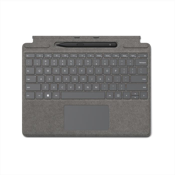 Microsoft - Surface Pro Cover + Pen-platinum