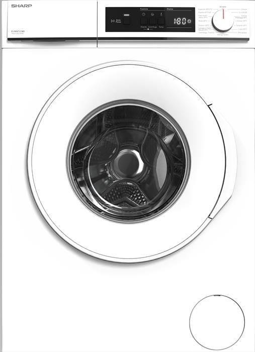 Sharp - Lavatrice Es-nfa7121wd 7 Kg Classe D-bianco