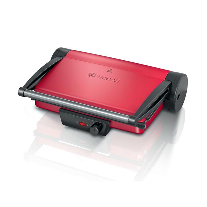 Bosch TCG4104 Bistecchiera, 2000W,5 Livelli Di Temperatura, In Alluminio, Rosso-image