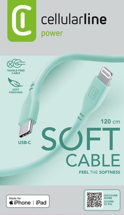 Cellularline - Usbdatasoftc2lmfig-verde