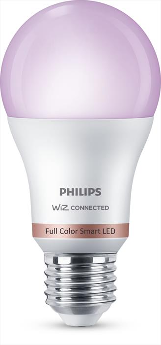 Wiz - Smart Led Lampadina Rgb Smerigliata 60w E27 Pack 2-luce Bianca E Colorata