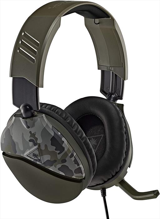 Turtle Beach - Cuffia Gaming Recon 70-camo Verde