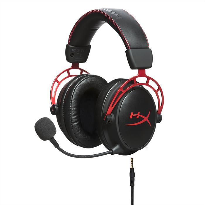 Hyperx - Cuffia Pc Cloud Alpha-nero E Rosso