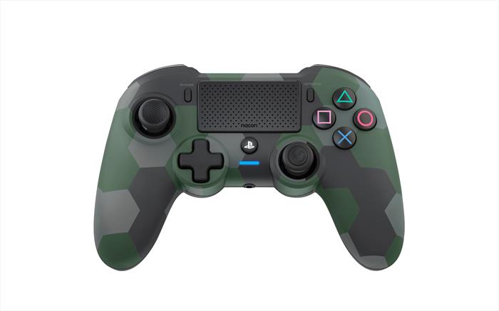 Nacon - Asymmetric Wrls Controller Ps4-camo Green