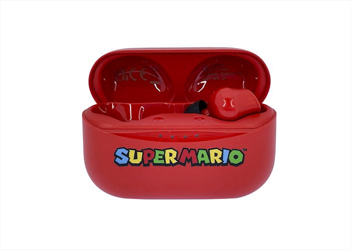 Otl - Auricolari Bluetooth Super Mario Earpods-red