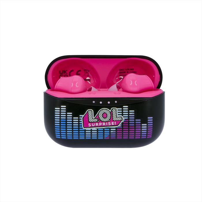 Otl - Auricolari Bluetooth Lol Earpods-black Pink