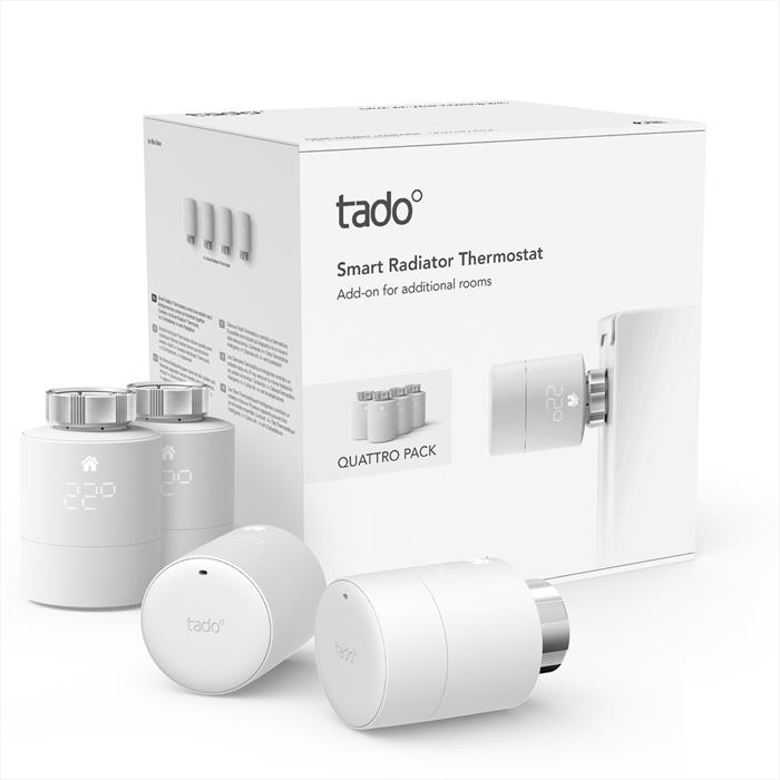 Tado° Smart Radiator Thermostat - Quattro Adatto Per Uso Interno-image