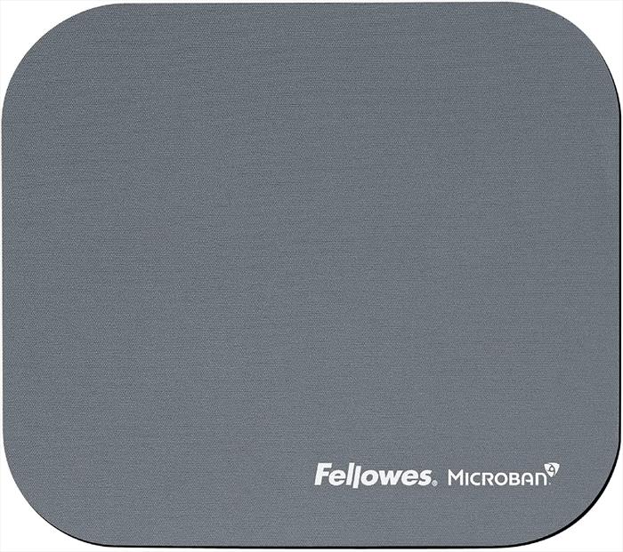 Fellowes - Mouse Pad Con Microban C/microban Sil-grigio