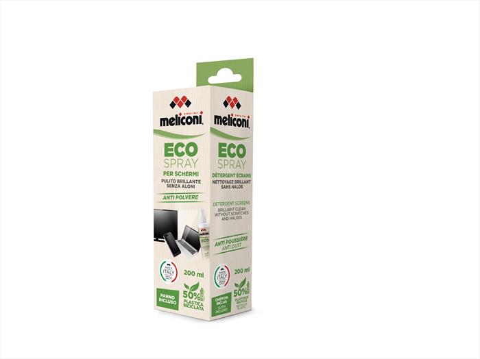 Meliconi - Spray Lenti E Schermi-bottiglia 50% Plastica Ricicla