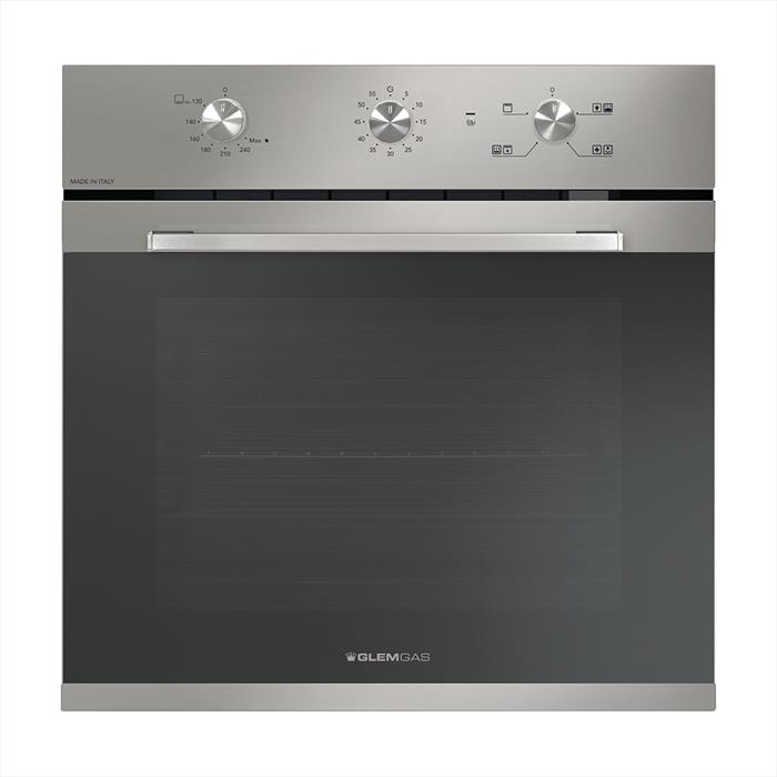Glem Gas - Forno Incasso Elettrico E Gas Gfxv21ix-s2 Classe A-acciaio Satinato