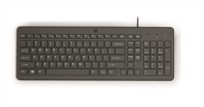 Hp - Tastiera 150 Cablata-nero