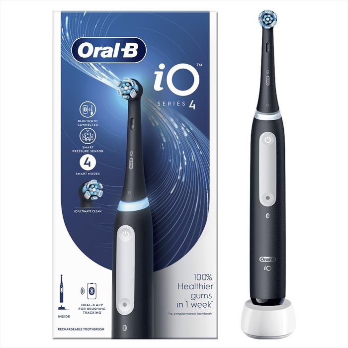 Oral-b - Spazzolino Elettrico Ricaricabile Io 4-nero