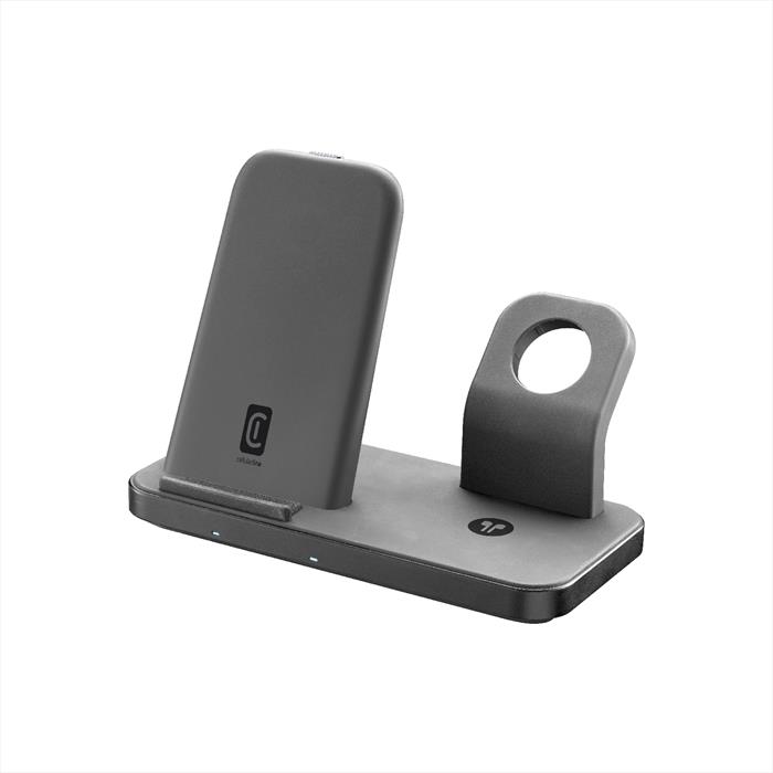 Cellularline - Trio Wireless Charger Wireless3in1iphk-nero