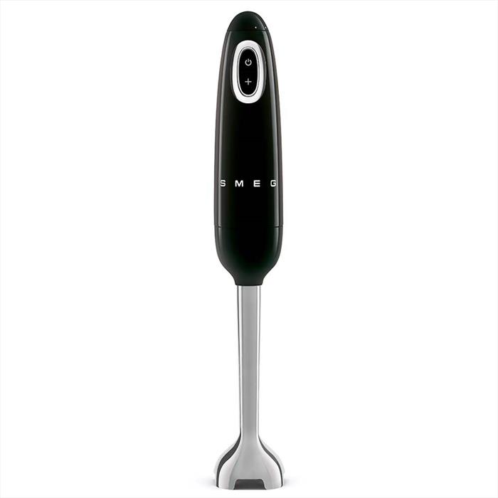 Smeg - Frullatore Ad Immersione Hbf11bleu-nero Lucido