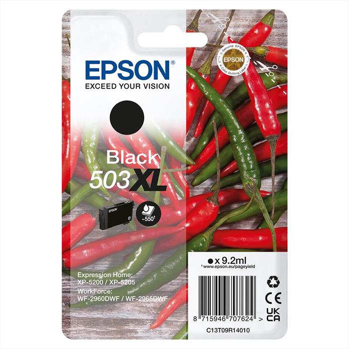 Epson - Ink Serie Peperoncini Nero 503 Xl-nero