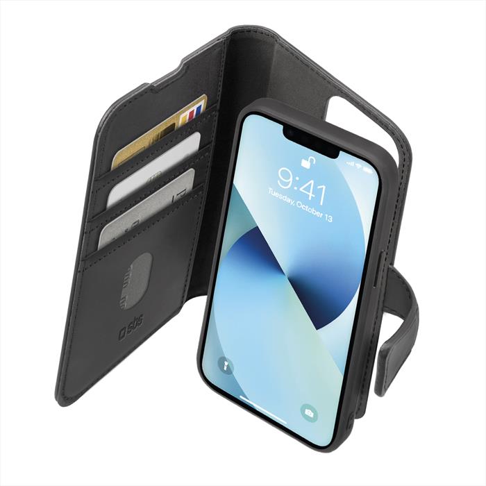 Sbs - Cover Duo Mag Tebkdetip1461k Per iPhone 14-nero