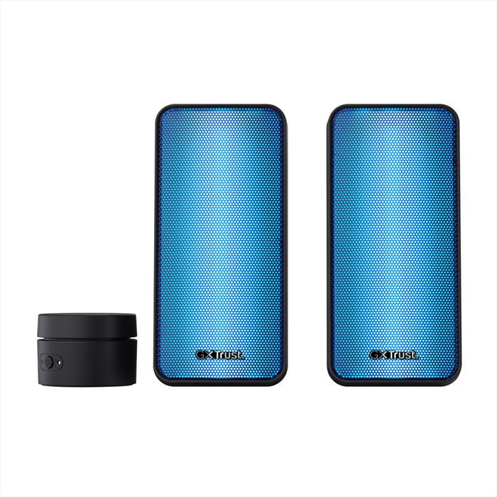Trust - Gxt611 Wezz Illuminated Speaker Set-black/rgb