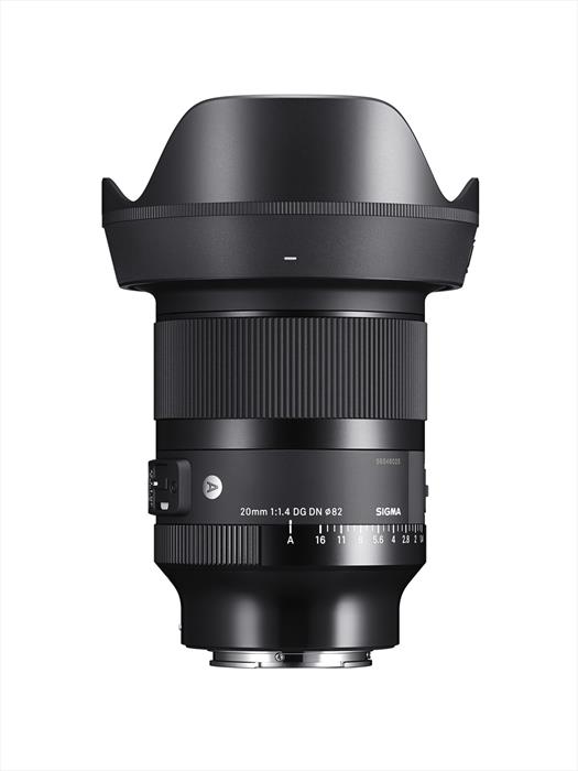 Sigma - Obiettivo Fisso 20mm F/1.4 Dg Dn (a) Sony E-mount-nero/silver