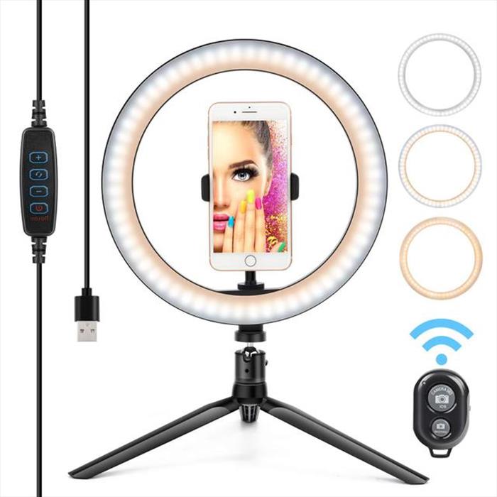 Majestic - Lampada Portatile Myselfie-nero