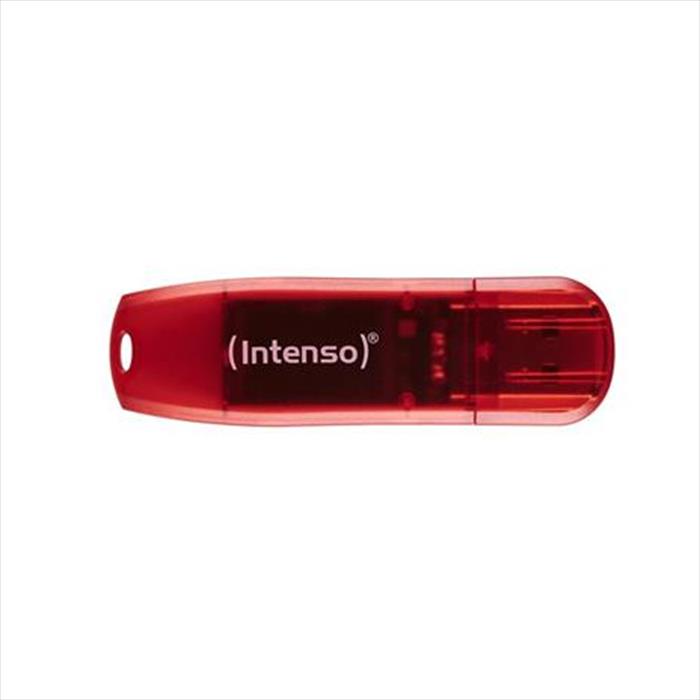 Intenso - Rainbow Line 128gb-rosso