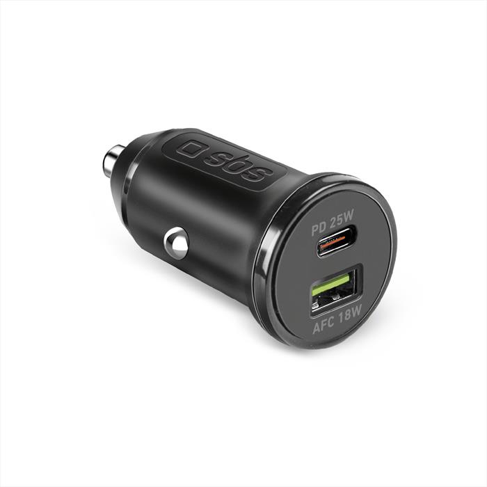 Sbs - Car Charger Tecrpd25w-nero