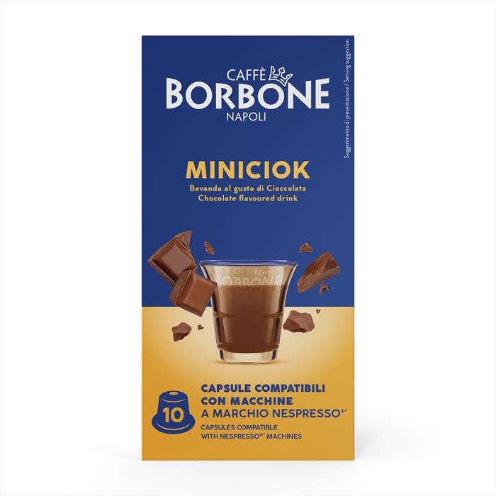 Caffe Borbone - Bevanda Al Gusto Di Miniciok 10 Caps-multicolore