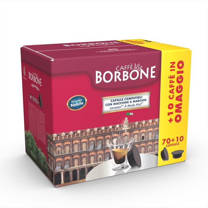 Caffe Borbone - Don Carlo Blu Nobile - A Modo Mio 80 Caps