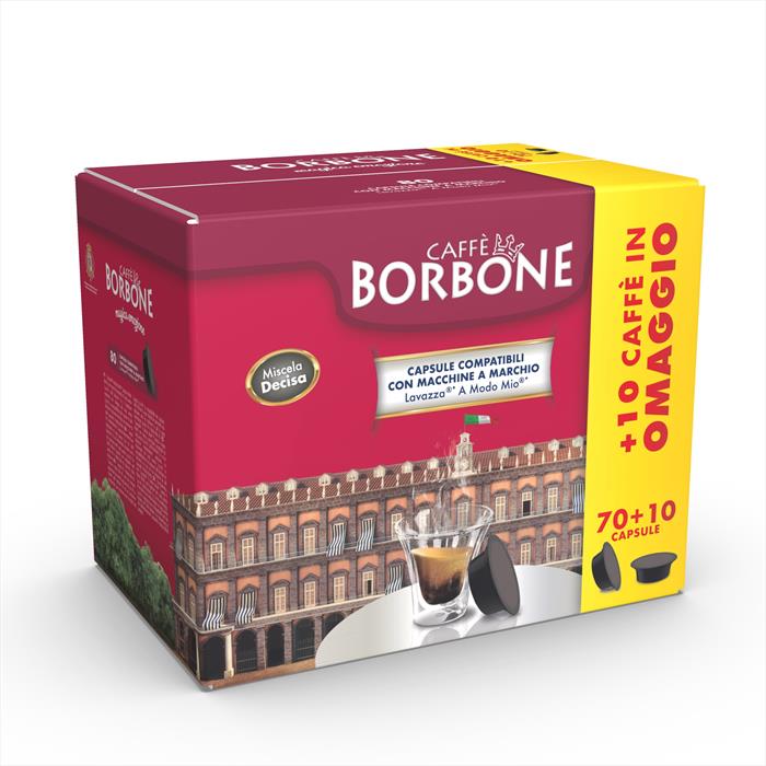 Caffe Borbone - Don Carlo Nera Decisa - A Modo Mio 80 Caps