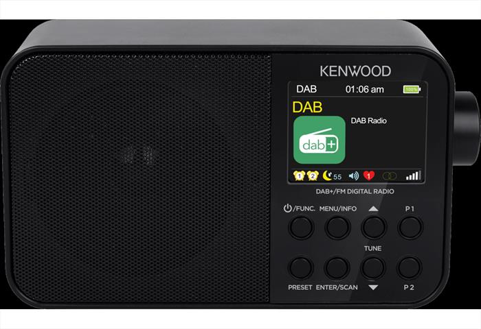 Kenwood - Radio Sveglia Cr-m30dab-nero