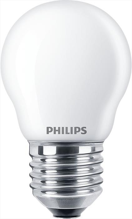 Philips - Led Oliva E Sfera 4,3 W 40 W E27 Luce Bianca Calda