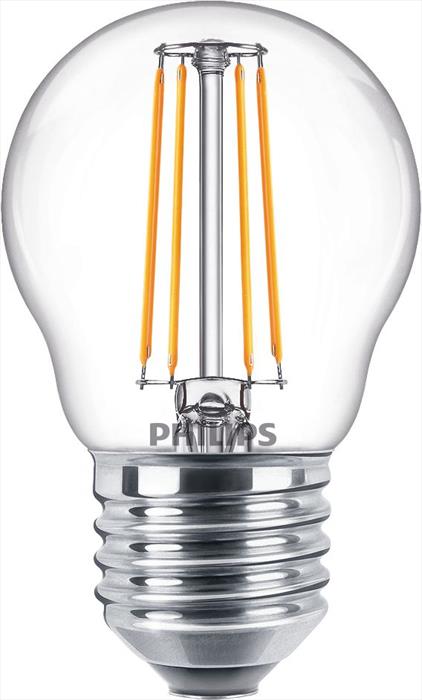 Philips - Led Oliva E Sfera 4,3 W 40 W E27 Luce Bianca Calda