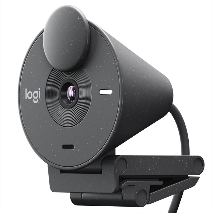 Logitech - Webcam Brio 300-grafite