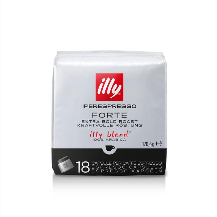 Illy - 18 Capsule Caffè Iperespresso Forte