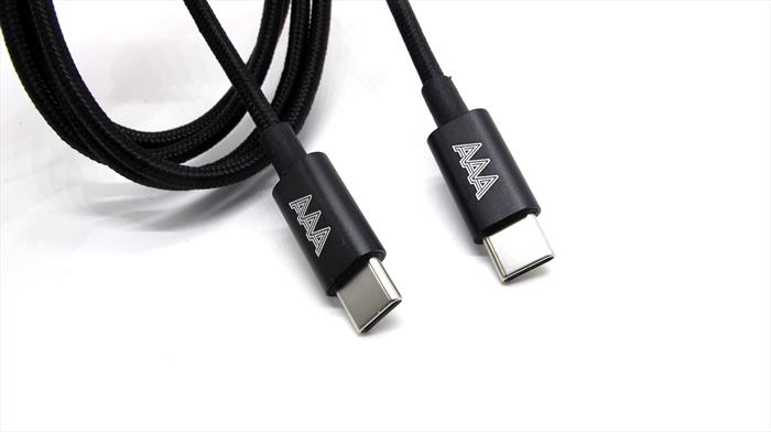 Aaamaze - Cavo Type-c To Type-c 1,2 Metri Ammt-nero
