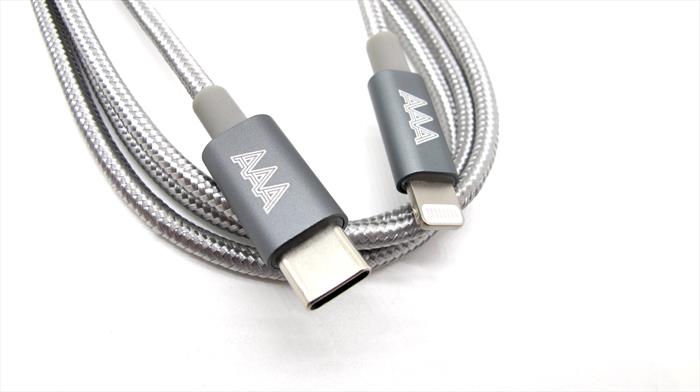 Aaamaze - Cavo Lightning/type-c Per iPhone-silver