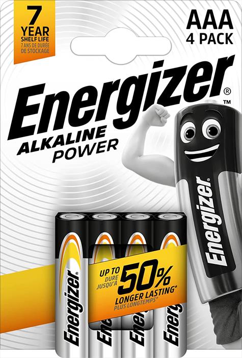 Energizer - Alkaline Power Aaa Bp4