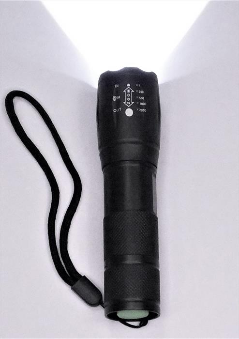 Reporter - Lampada Led 60112-alluminio Nero