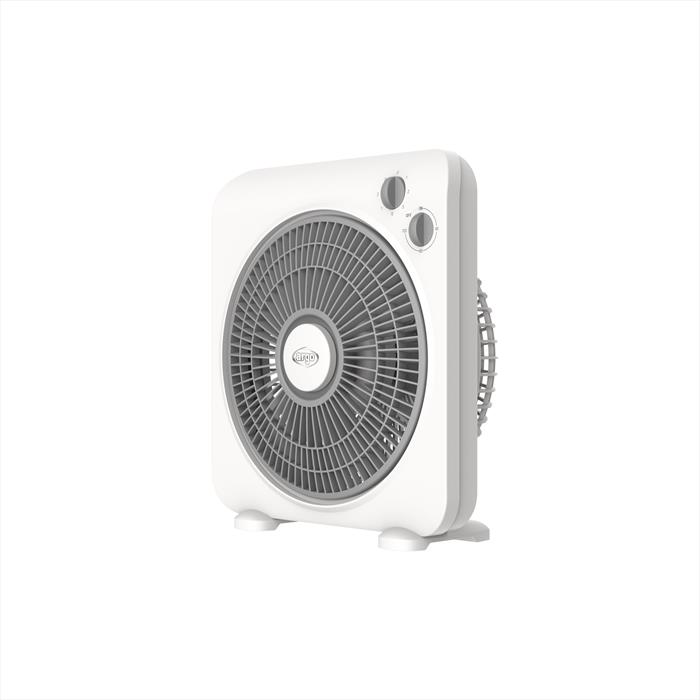 Argo - Ventilatore Da Tavolo Boxy-bianco/grigio