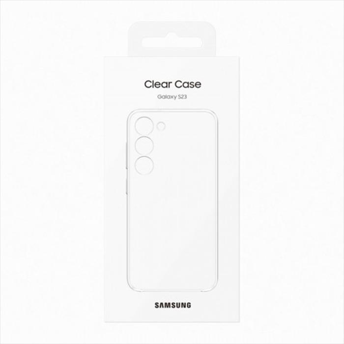 Samsung - Custodia Ef-qs911ctegww Per Galaxy S23-trasparente