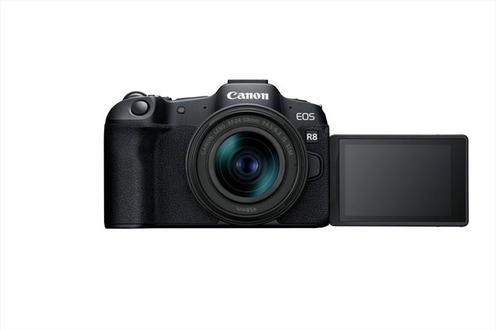 Canon - Fotocamera Eos R8 + Rf 24-50mm F4.5-6.3 Is Stm-black