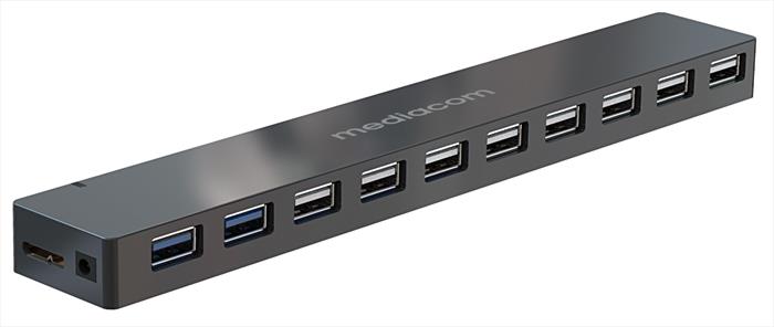 Mediacom - Hub 10 Porte Usb 3.0 Md-u107
