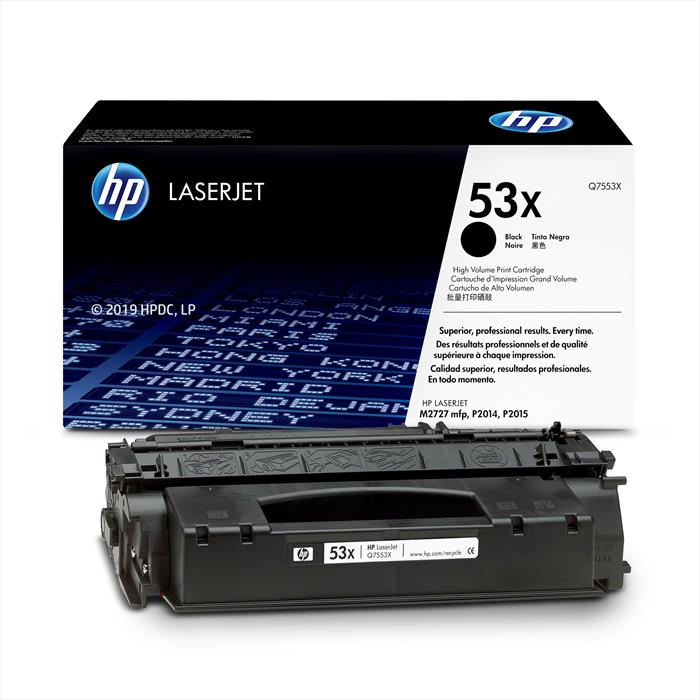 Hp - 53x Toner Originale Alta Capacita'-nero, Alta Aapacità