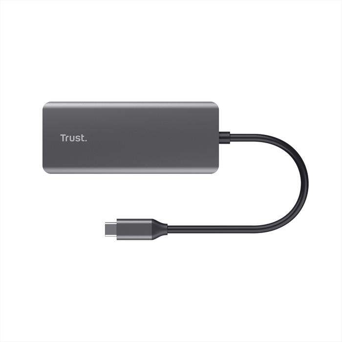 Trust - Adattatore Multiporta Usb-c 6-in-1 Dalyx 6-in-1-silver