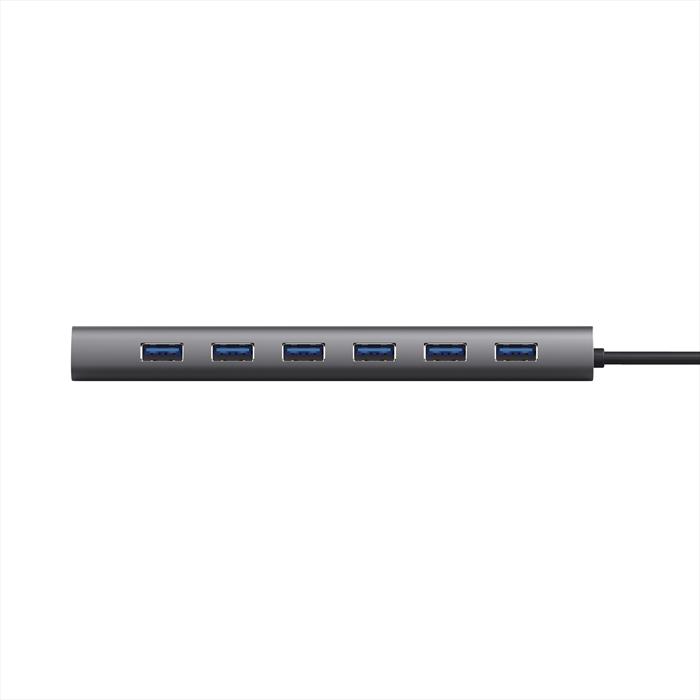 Trust - Halyx 7 Port Usb Hub-grey