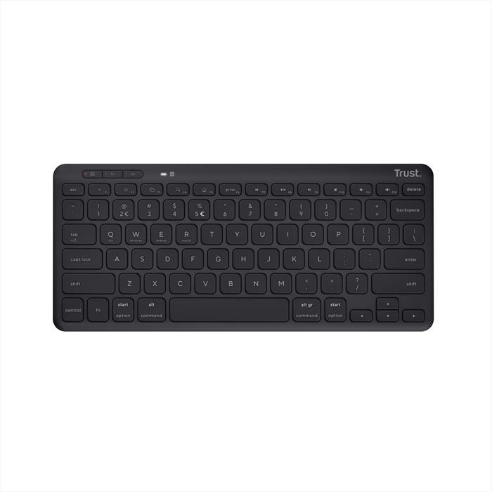 Trust - Lyra Compact Wireless Keyboard It-black