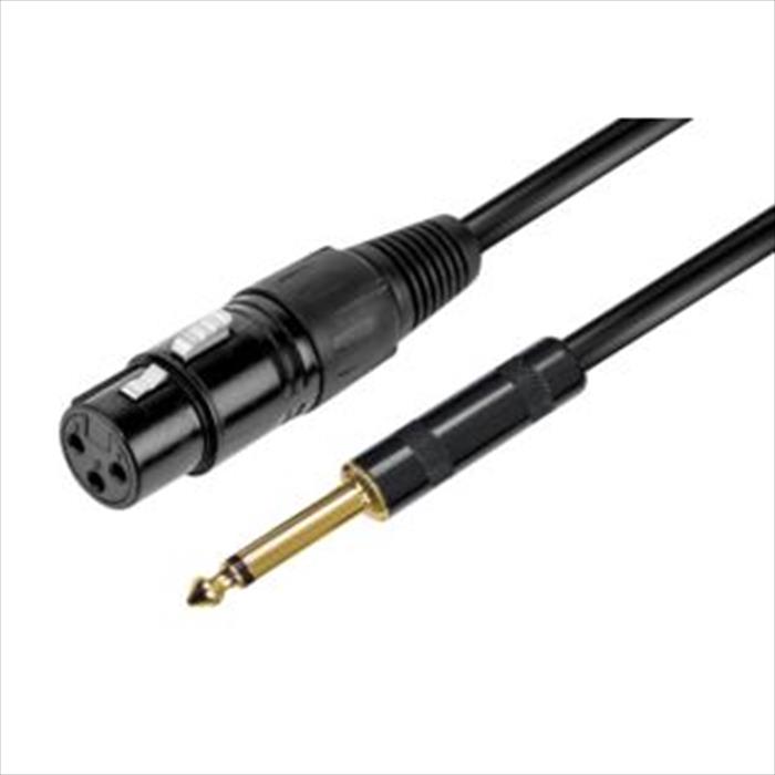 Ridem - Cavo Microfonico Professionale Rdmc76-nero