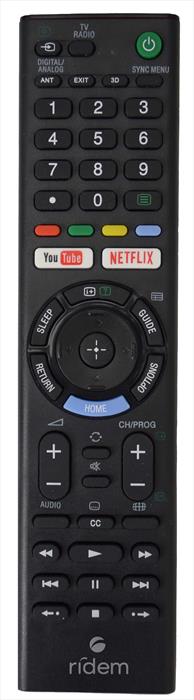 Ridem - Telecomando Crcs01-nero