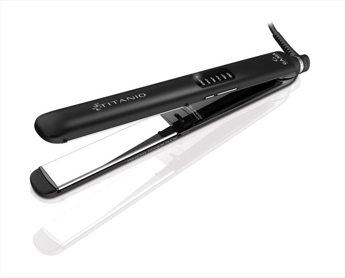 Gama - Piastra Per Capelli Led Titanio 4d-nero