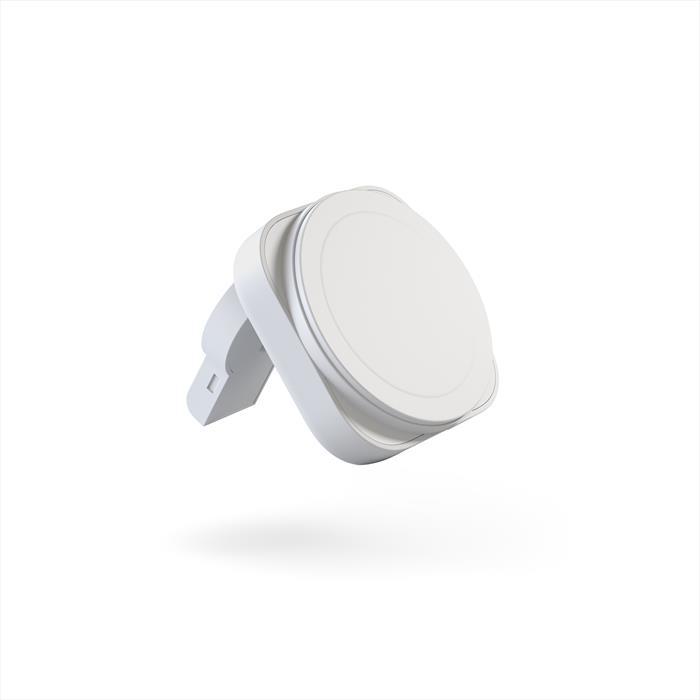 Zens - 2-in-1 Magsafe + Watch Travel Charger-white - Bianco