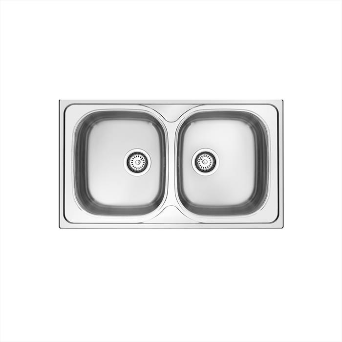 Glem Gas - Lavello 2 Vasche L286x3-inox